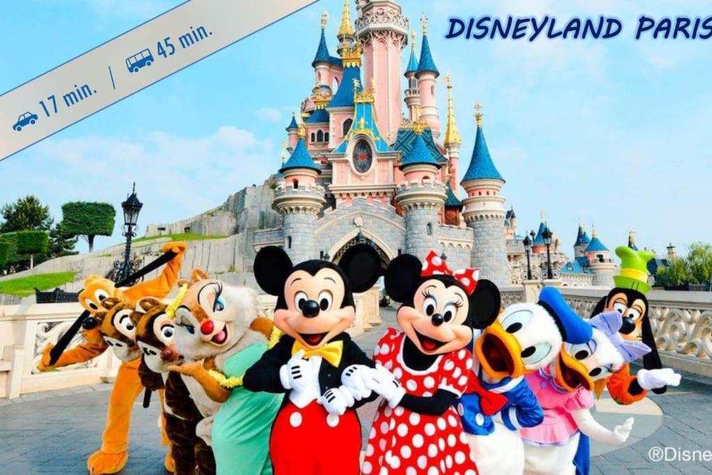 Pause Entre Deux Meaux ► Proche Disneyland Paris ► Wifi ► Netflix ► 24/24H Penchard Exterior photo